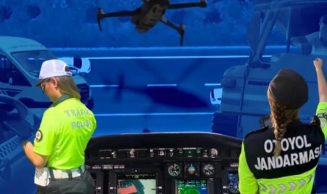 Trafikte havadan karadan sıkı denetim