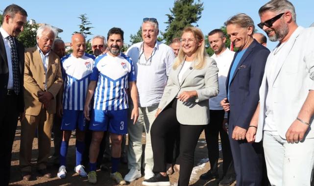 Türk futboluna yıldızlar yetiştiren yüce spor’un tesisi yenilendi