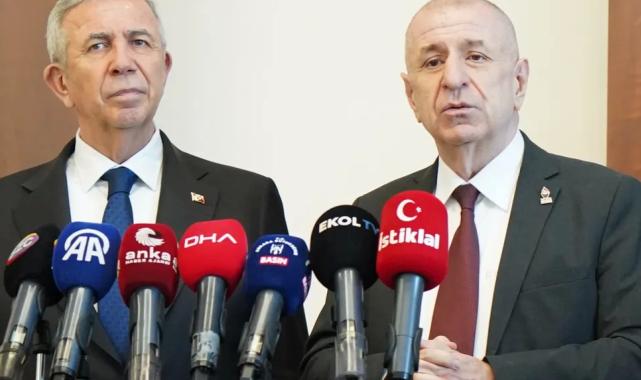 Ümit Özdağ’dan Mansur Yavaş’a teşekkür ziyareti