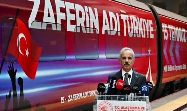 15 Temmuz treni 90 bin kilometre yol kat edecek