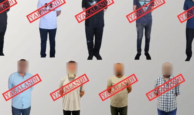 9 suçlu Türkiye’ye iade edildi