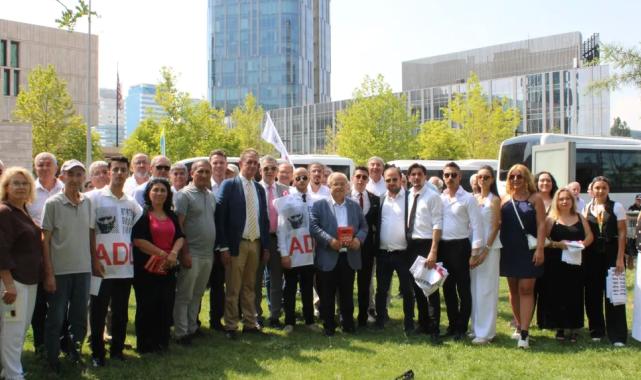 ADD, ABD Büyükelçisi Tom Barrack’ı protesto etti