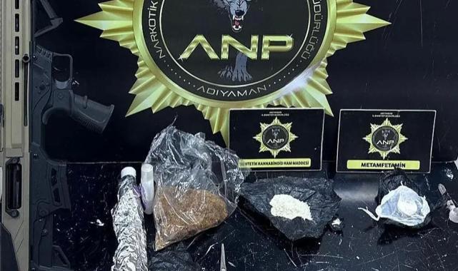 Adıyaman’da uyuşturucu operasyonu: 3 gözaltı