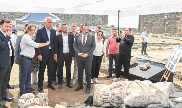 Aspendos’ta kazılar 6,5 kat büyüdü