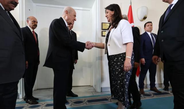 Bahçeli DEM heyetini kabul etti