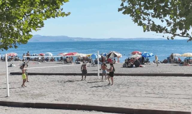 Balıkesir Büyükşehir plaj voleybolu severleri unutmadı