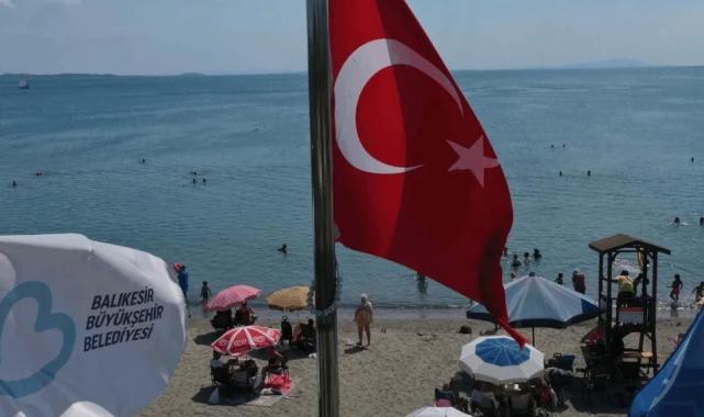 Balıkesir sahilleri tatilcilerden tam not aldı