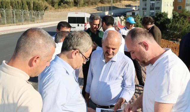 Başkan Büyükgöz ve Dr. Baraçlı projeleri yerinde inceledi