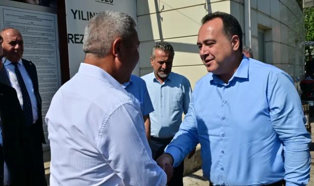 Başkan Dutlulu Salihli’de muhtarlarla buluştu