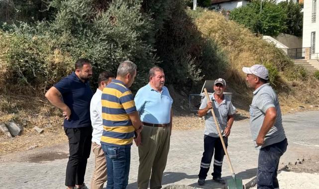 Başkan Topuz, Milas’ın çalışmalarını yerinde inceledi