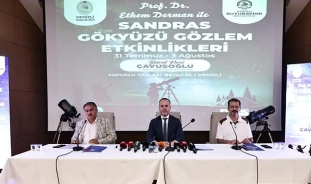 Bilim ve doğa severler Sandras’ta buluşacak