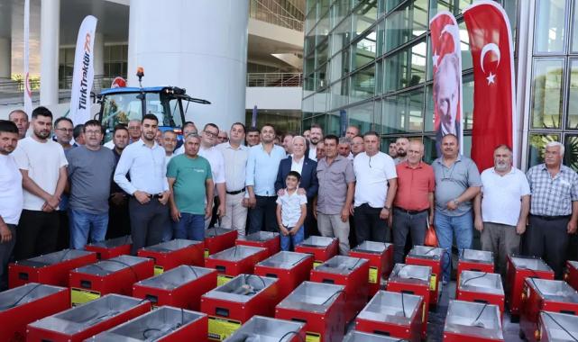 Bursa Büyükşehir’den kırsala ekipman desteği