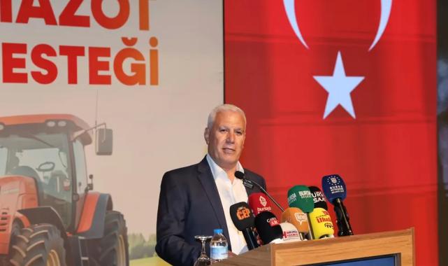 Bursa Büyükşehir’den yüzde 100 hibeli mazot desteği