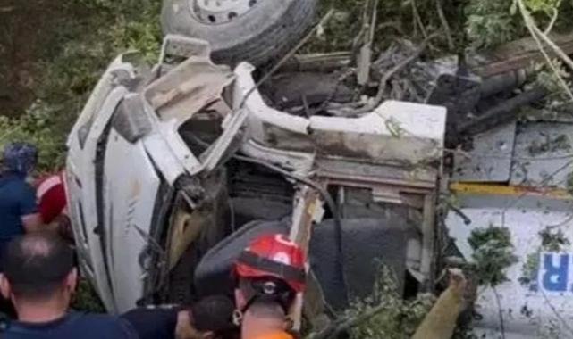 Bursa Kestel’de yangına su taşıyan tanker devrildi: 3 ölü