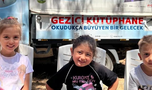 Bursa Osmangazi’de gezici kütüphane çocukları masallar ile buluşturdu