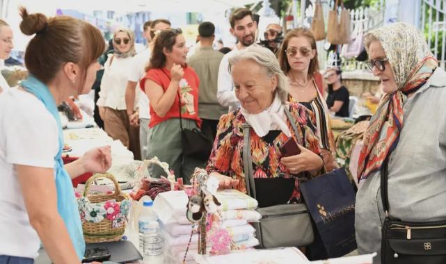 Bursa Osmangazi’de üreten kadınlara özel sokak