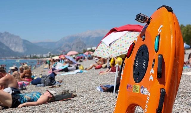 Büyükşehir’in robot cankurtaranları iş başında