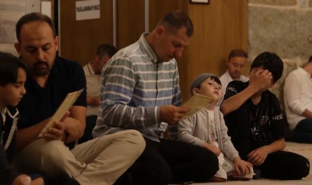 Çocuklar, Yeni Cuma’da 15 Temmuz ruhunu yaşadı