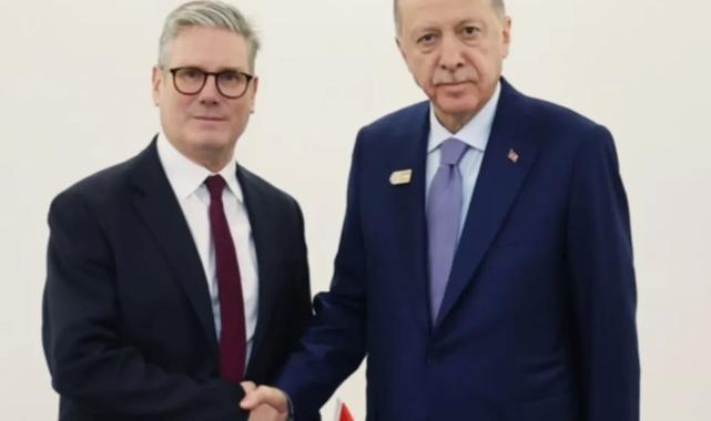 Cumhurbaşkanı Erdoğan Starmer ile görüştü