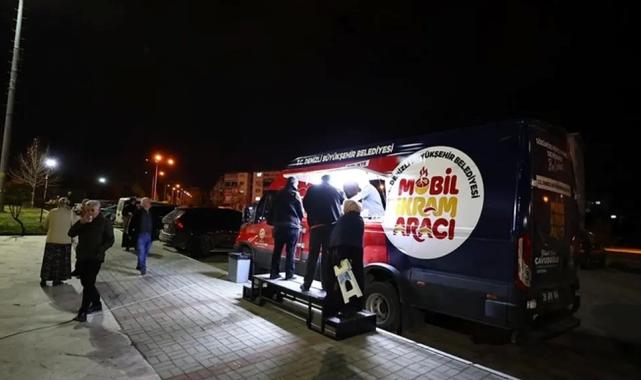 Denizli Büyükşehir mobil ikram aracı 250 bin kişiye ulaştı