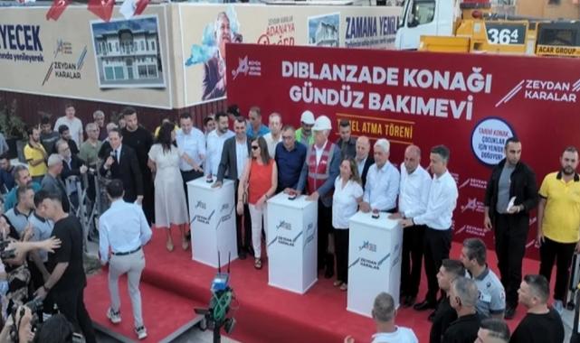 Dıblanzade Konağı Gündüz Bakımevi’nin temeli atıldı