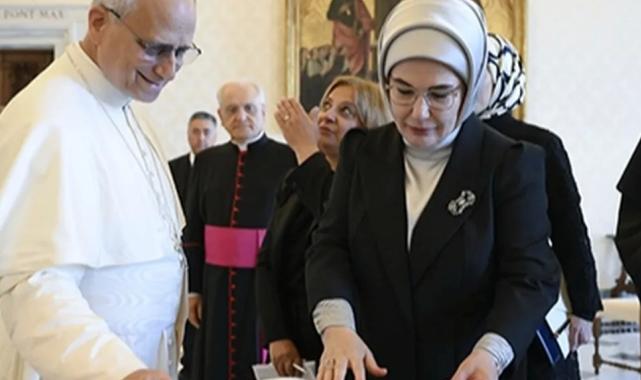 Emine Erdoğan’dan Vatikan’da önemli temaslar