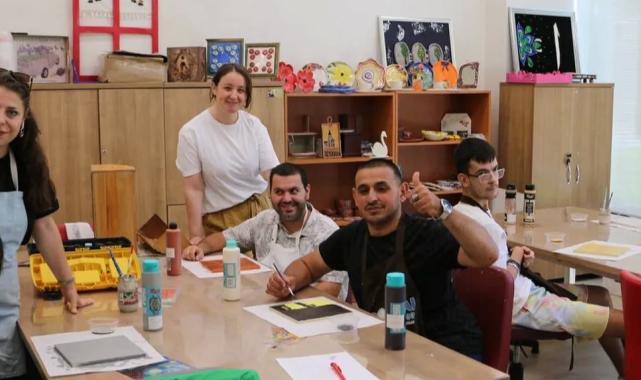 Engelsiz hobi atölyelerinde yaz dönemi başladı