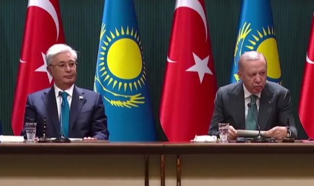 Erdoğan ve Tokayev’den enerji, savunma ve Filistin vurgusu