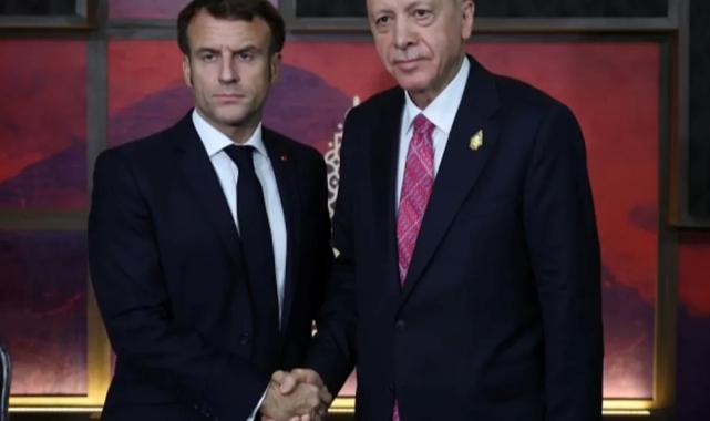 Erdoğan’dan Macron’a ‘Filistin’ tebriği