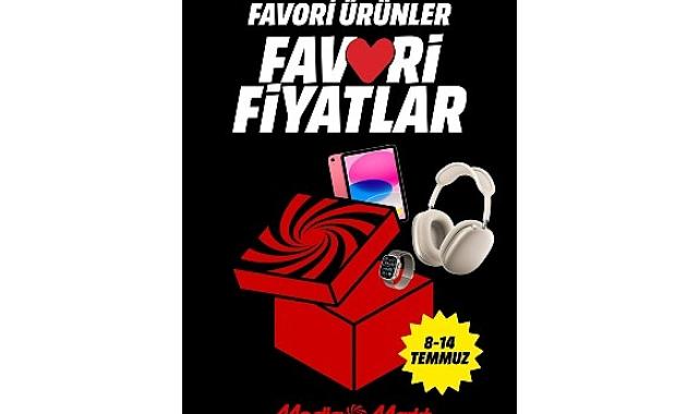 Favori Ürünler Favori Fiyatlarla 14 Temmuz’a kadar MediaMarkt’ta!