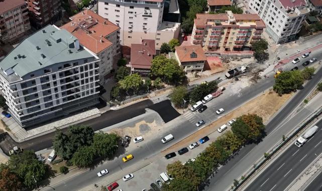 Gebze’de bağlantı yolları açılmaya devam ediyor