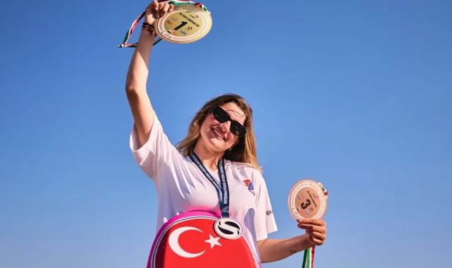 Genç sporcu Derin Deniz’den Avrupa şampiyonluğu