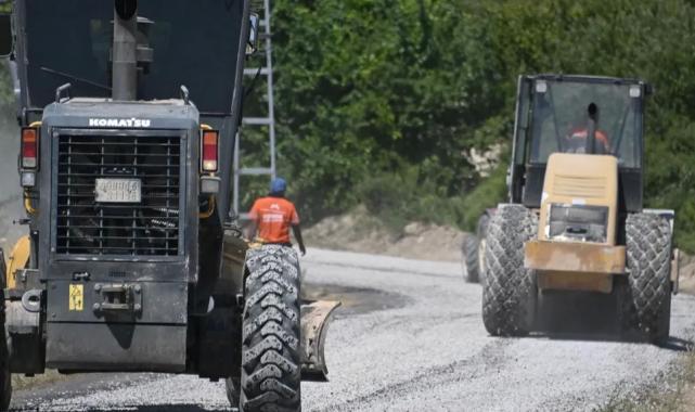 Gülnar kırsalında ulaşımın kalitesi artıyor