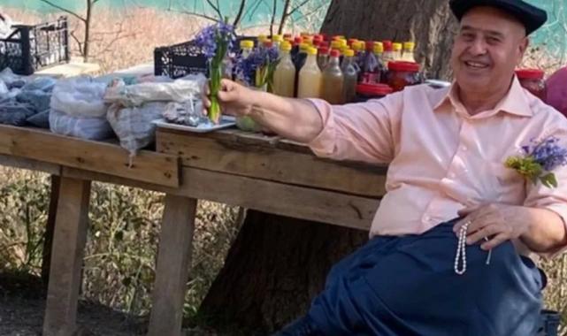 Harita Mühendisi Halil Gök, 20 yıldır cebinde çiçekle çevreyi güzelleştiriyor… 365 gün cebinde çiçek taşıyor