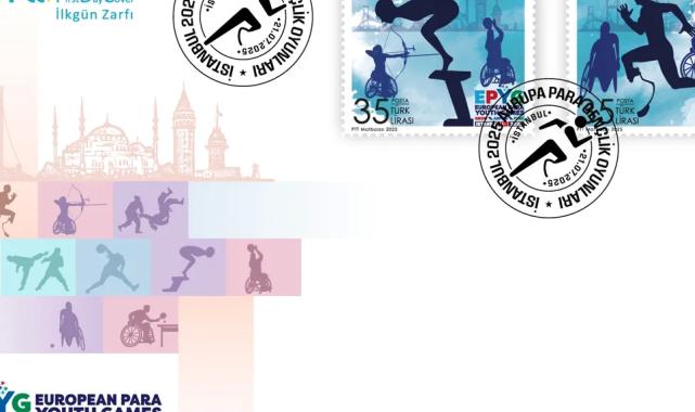 İstanbul 2025 Avrupa Para Gençlik Oyunları’na PTT’den özel pul