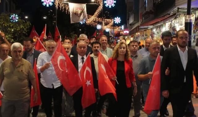İstanbul Şile ‘Milli Birlik’ kortejinde buluştu