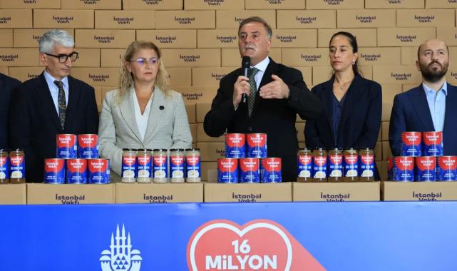 İstanbul’un bağışladığı konserveler yola çıktı