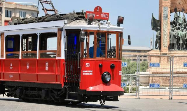 İstanbul’un nostaljik tramvayı yenilendi