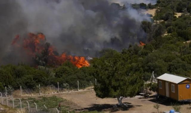 İzmir İtfaiyesi, Çeşme’nin dört bir yanında görevde
