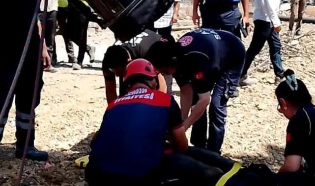 İzmir İtfaiyesi kuyuya düşen vatandaşı kurtardı