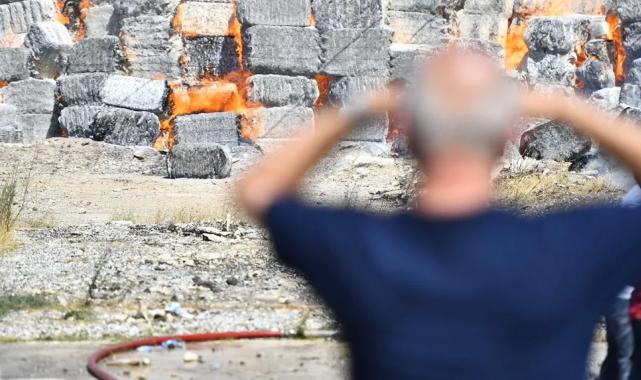 İzmir İtfaiyesi’nin yangınlarla mücadelesi sürüyor