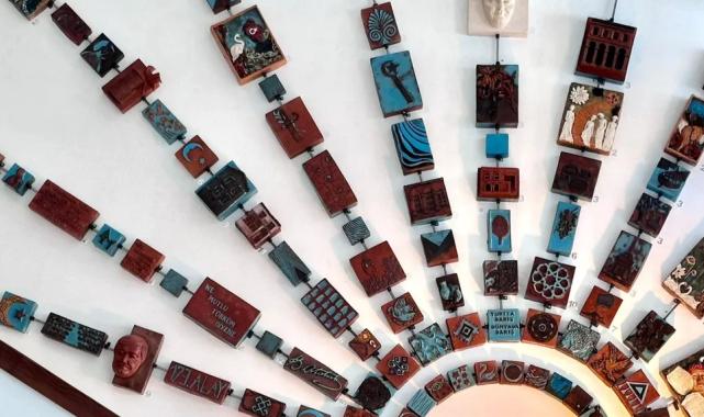 İzmir Urla’da ‘Atatürk ve Kültürel Miras’ seramikle buluştu