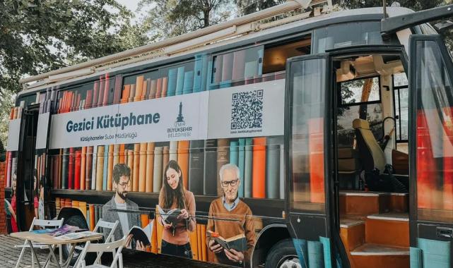 İzmir’in gezici kütüphanesinde rota Torbalı