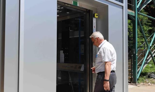 İzmit Tren Garı’ndaki asansör hizmete alındı