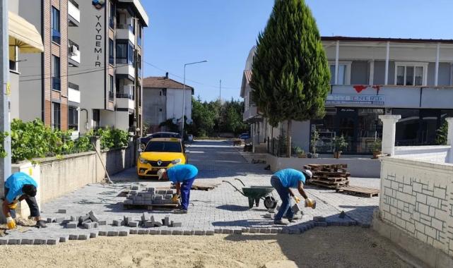 İzmit Yörükler Sokak’ta bozulan parke yola yenileme