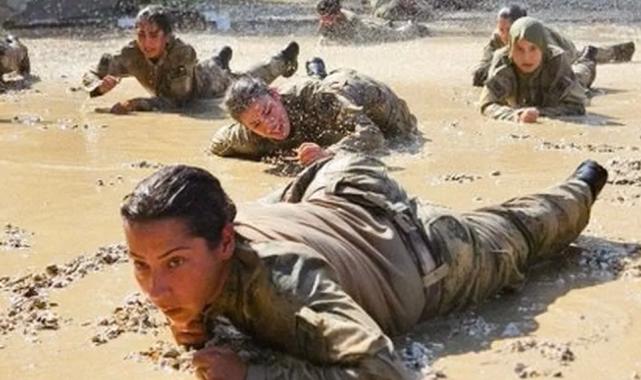 Kadın Komandolar her daim göreve hazır