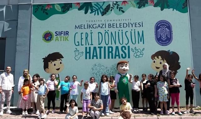 Kayseri Melikgazi’de geri dönüşüm için farkındalık eğitimi