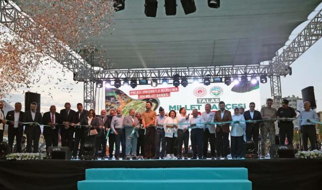 Kayseri Talas’ta millet bahçesine kavuştu