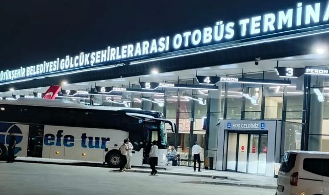 Kocaeli Gölcük Terminali’nde ilk sefer İzmir’e
