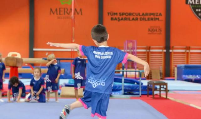Konya Meram’da yaz spor coşkusu